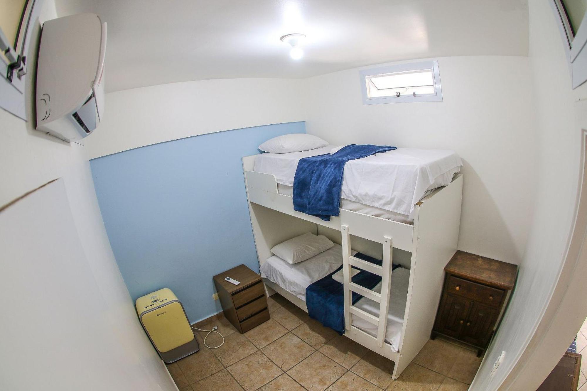 1E-Pe Na Areia Da Praia Do Tombo, 3 Quartos, Ar Cond, 2 Banheiros+Roupas De Cama Γκουαρούχα Εξωτερικό φωτογραφία